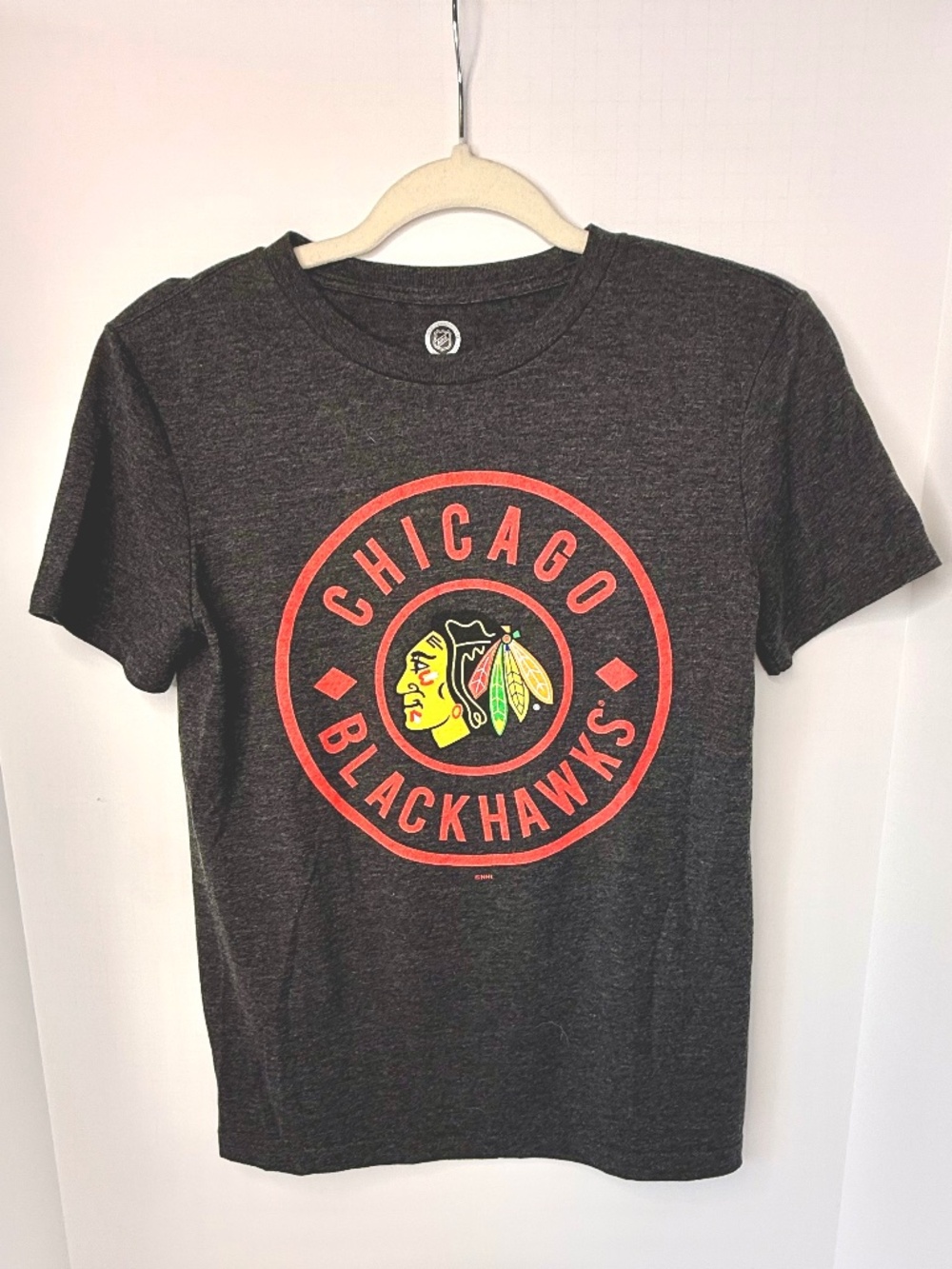 Kids Old Navy Chicago Blackhawks NHL T-Shirt Size Large New without Tag